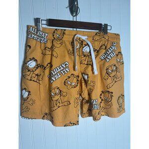 Garfield Catitude Men’s 100% Cotton Shorts Size L